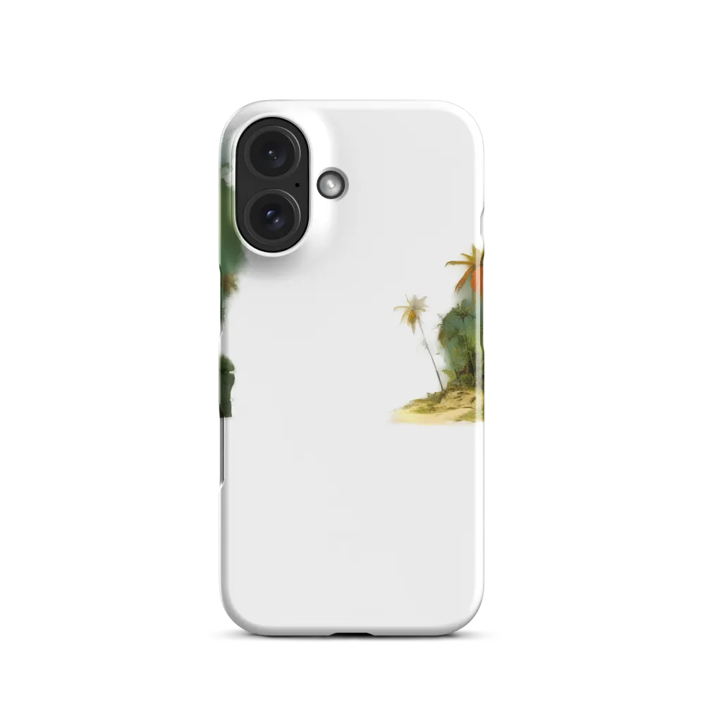 Tropical Tranquility | Phone Case |  16 | Snap Case | Glossy