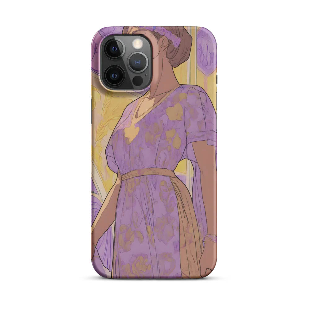 Elegance in Floral Harmony | Phone Case |  12 Pro Max | Snap Case | Matte