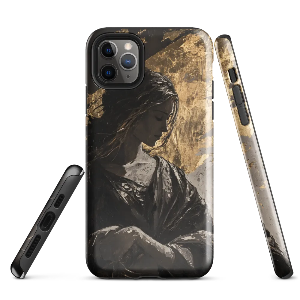 Golden Serenity | Phone Case |  11 Pro Max | Tough Case | Glossy