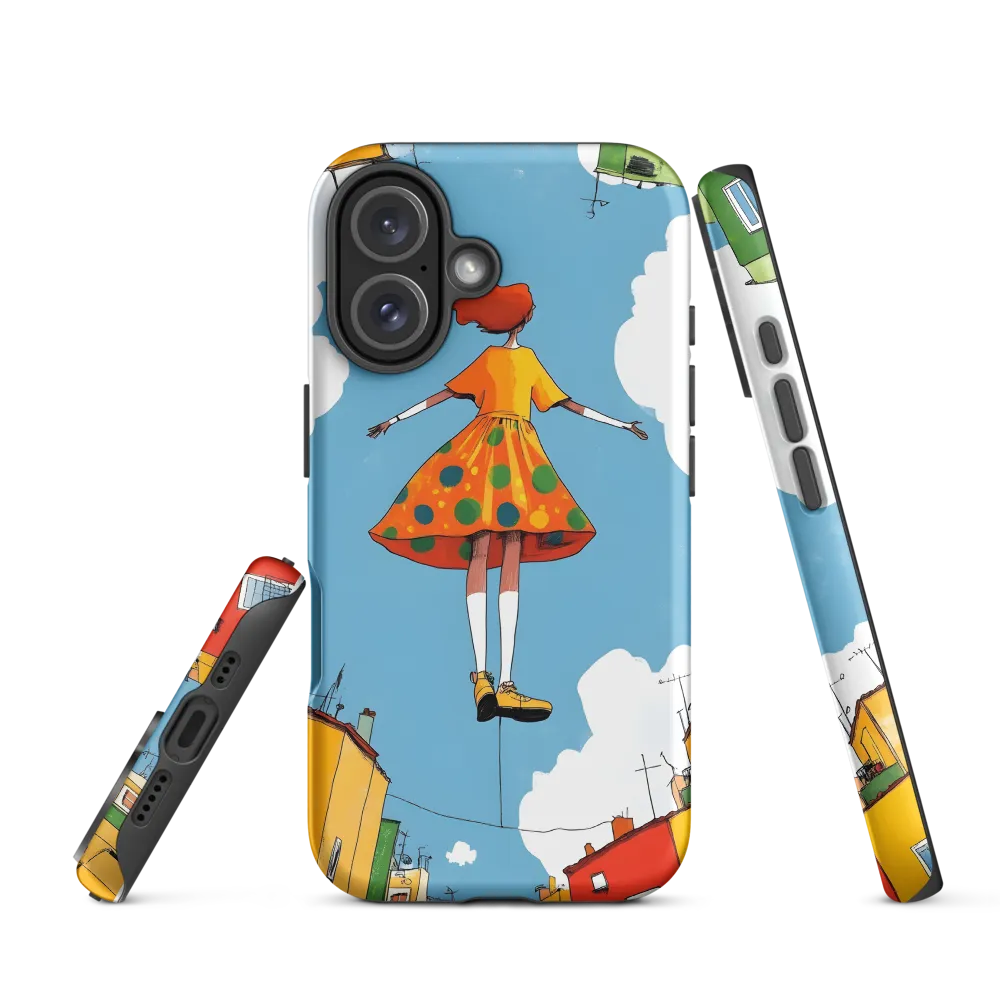 Floating Dreams in a Colorful Sky | Phone Case