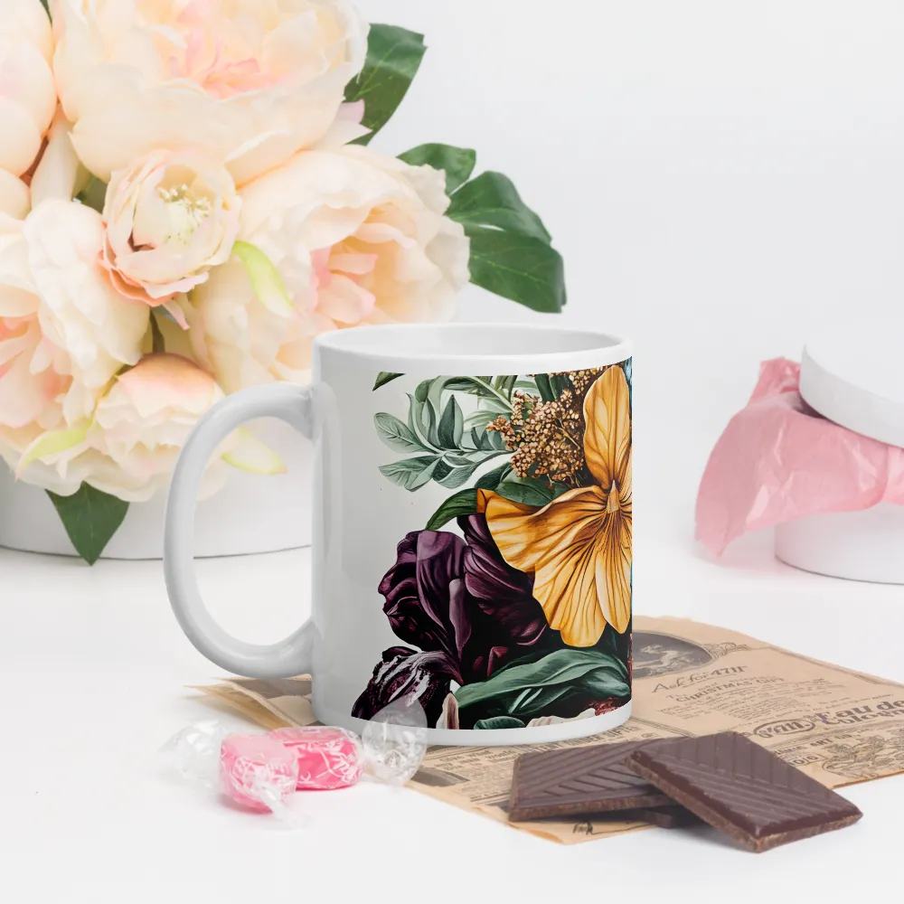 Floral Symphony | Mugs | Multiple Sizes & Colors