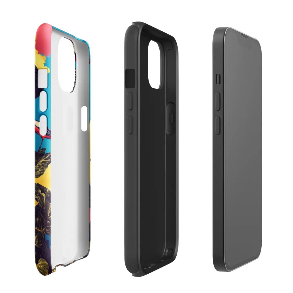 Elephant Dreams in Vibrant Colors | Phone Case |  13 | Tough Case | Glossy