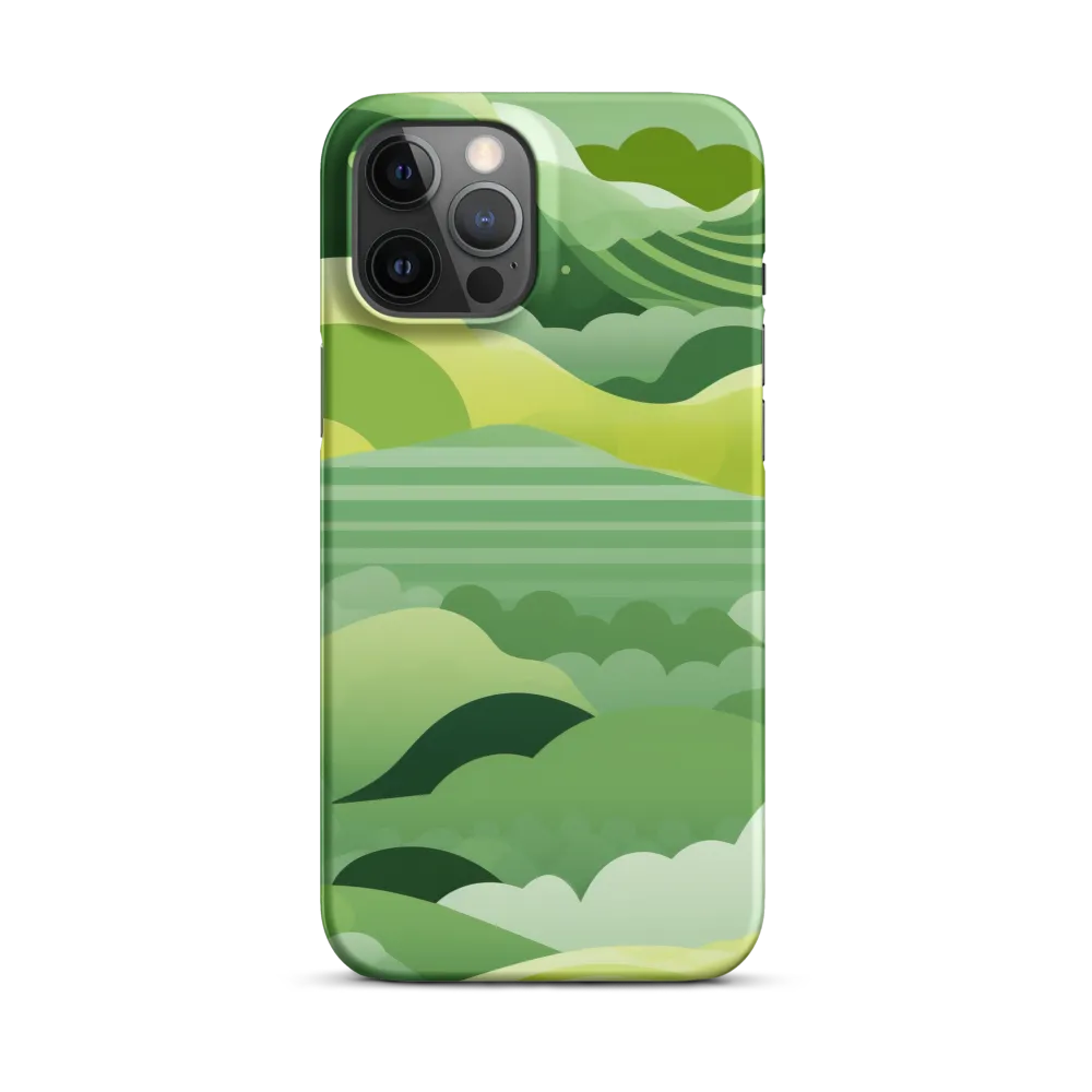 Tranquility in Green Waves