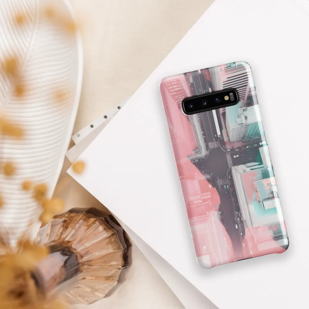 Urban Harmony: Aerial Perspectives | Phone Case |  S10 Plus | Snap Case | Glossy