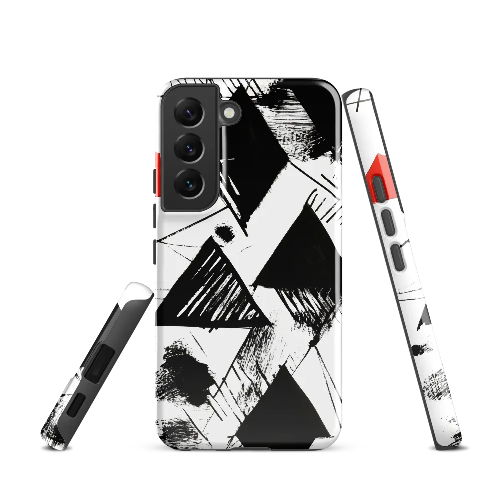 Dynamic Geometric Harmony | Phone Case |  S22 | Tough Case | Glossy