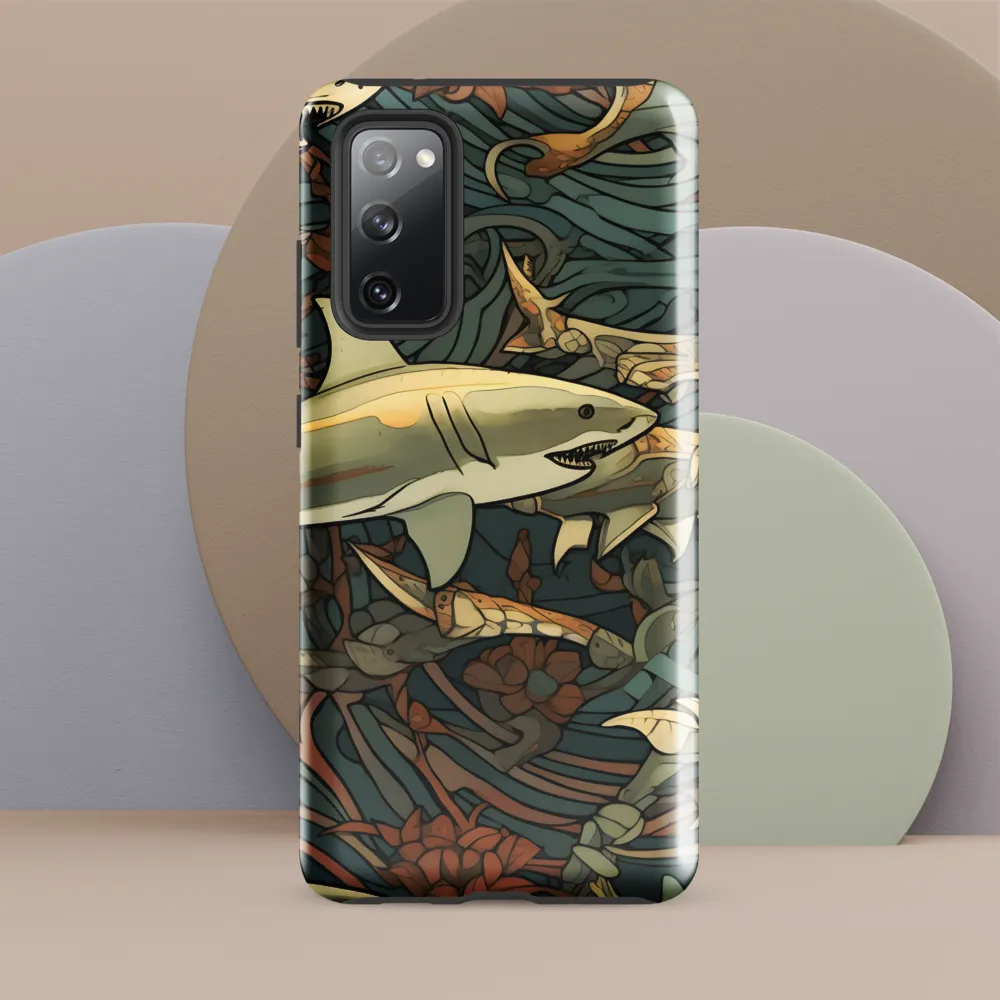 Dynamic Harmony of Sharks and Flora