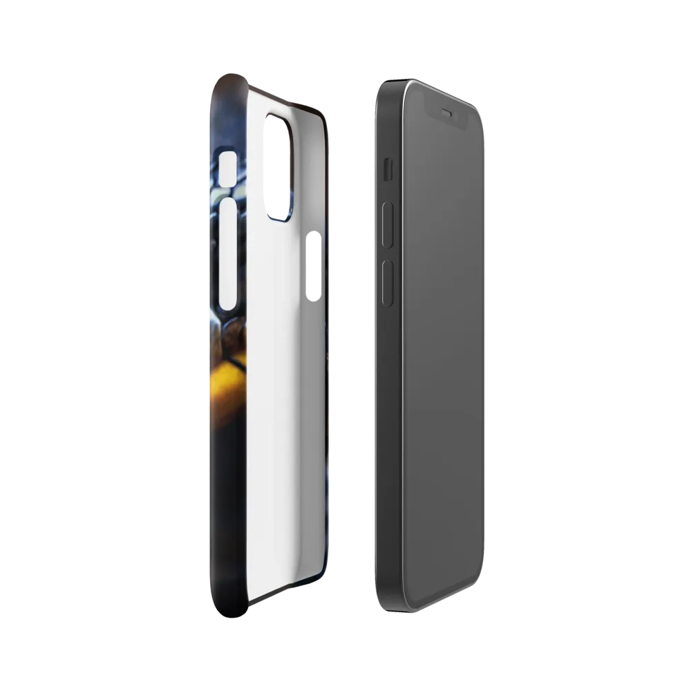 The Serpent's Gaze | Phone Case |  12 Mini | Snap Case | Glossy