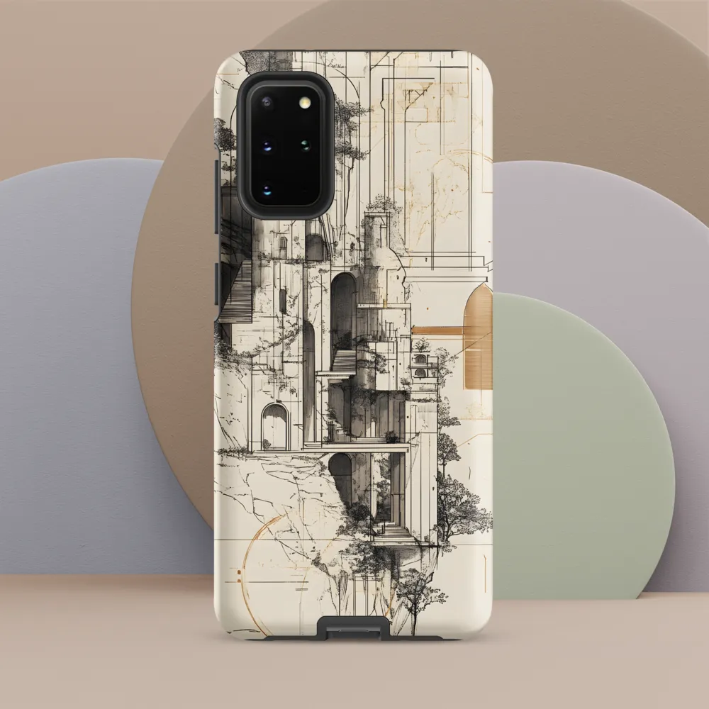 Ethereal Architectures | Phone Case |  S20 Plus | Tough Case | Matte