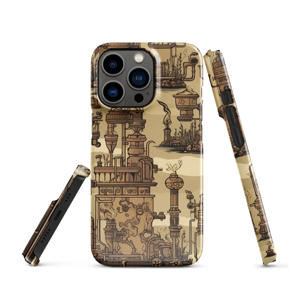 Whimsical Industrial Landscape