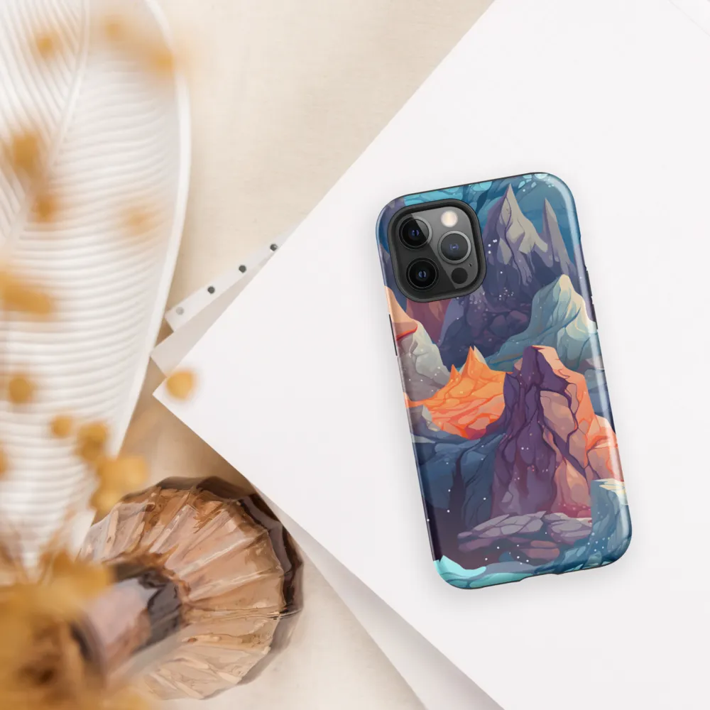 Mystical Peaks of Imagination | Phone Case |  12 Pro Max | Tough Case | Glossy