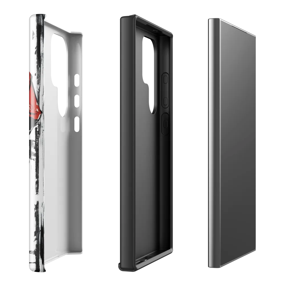 The Edgy Elegance | Phone Case |  S24 Ultra | Tough Case | Glossy