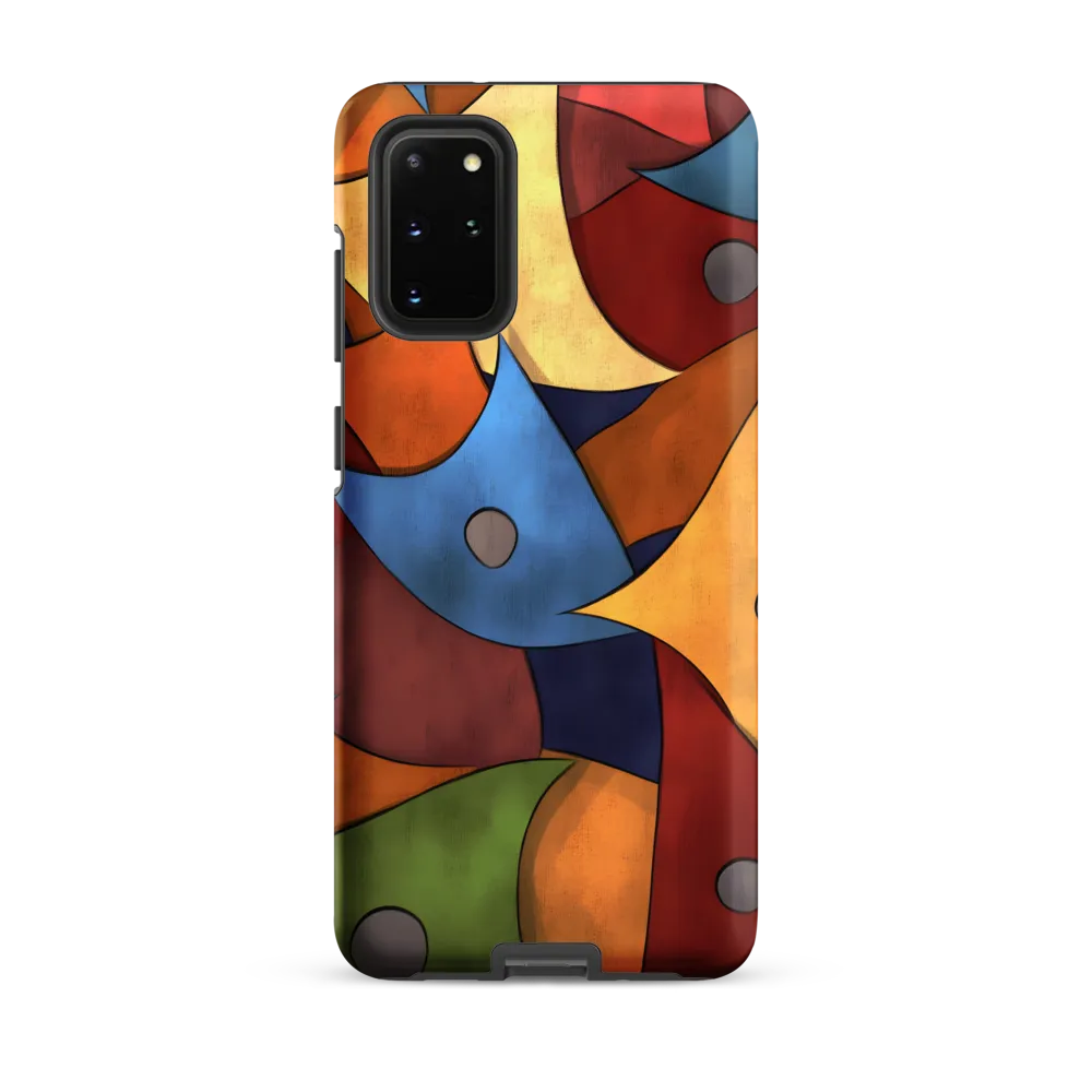 Vibrant Interplay of Shapes