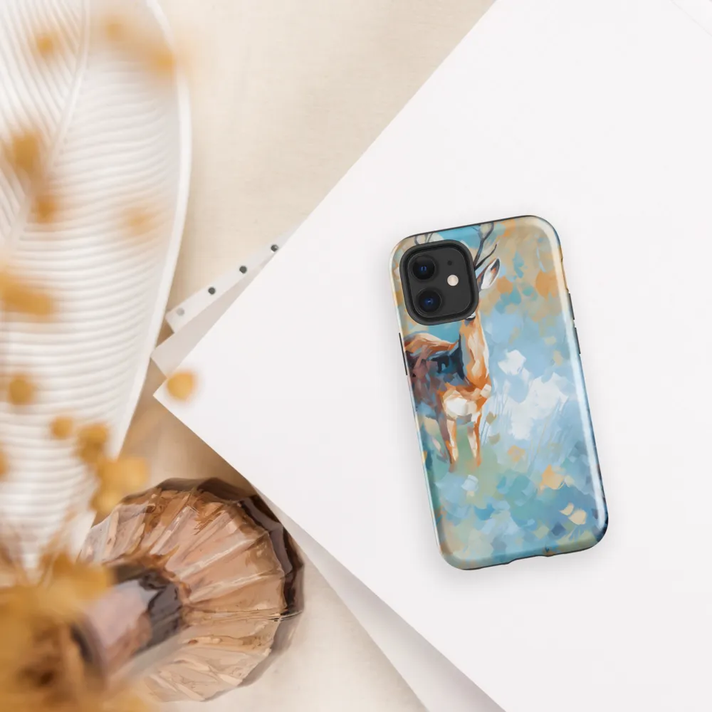 Whispers of Serenity | Phone Case |  12 mini | Tough Case | Glossy