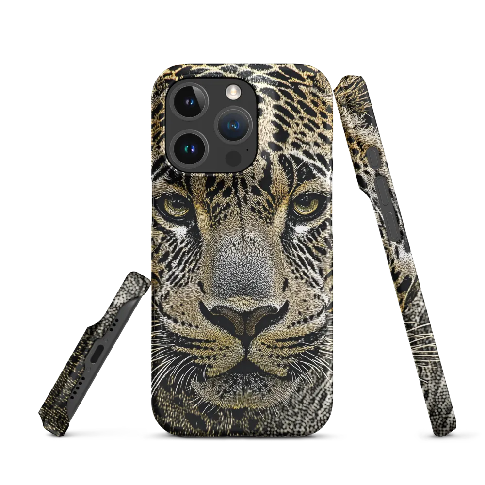 The Majestic Gaze: Portrait of a Leopard