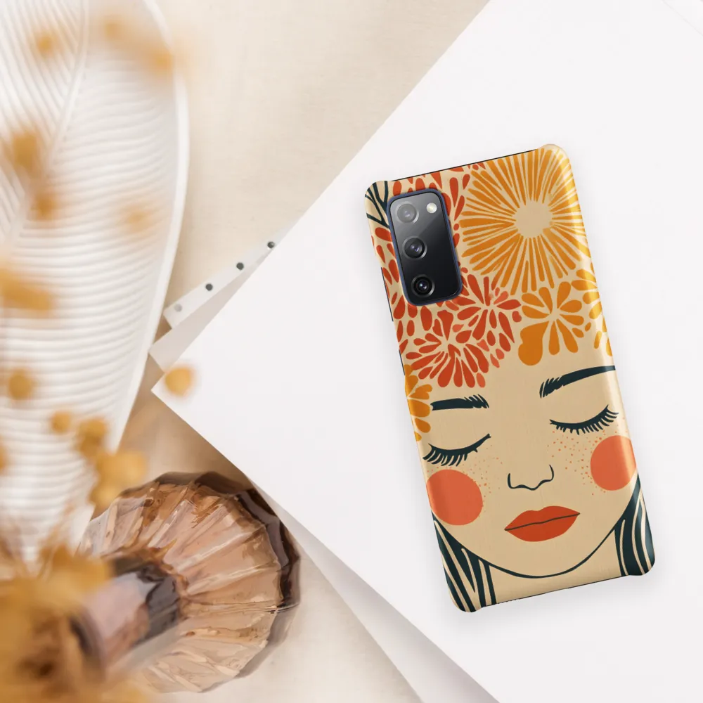 Serenity in Bloom | Phone Case |  S20 FE | Snap Case | Matte