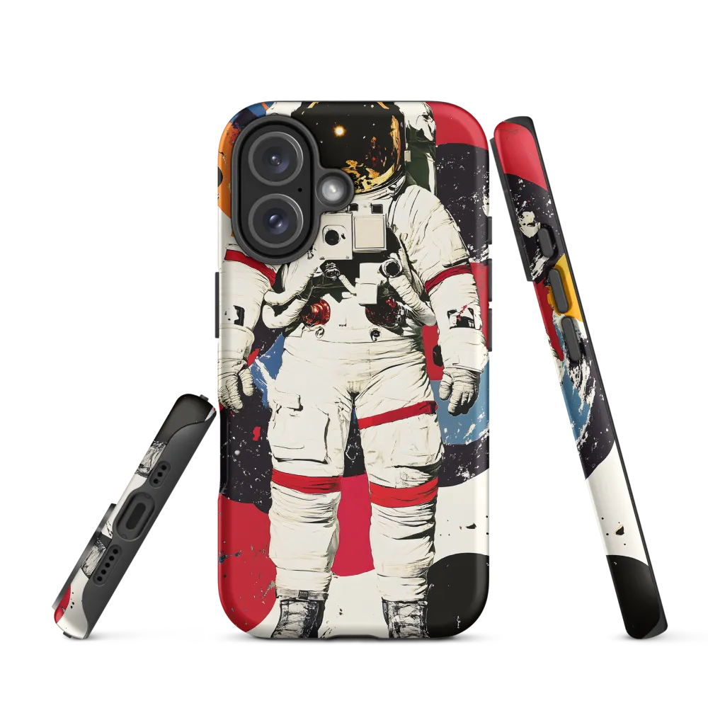 Cosmic Encounter: The Astronaut's Journey | Phone Case