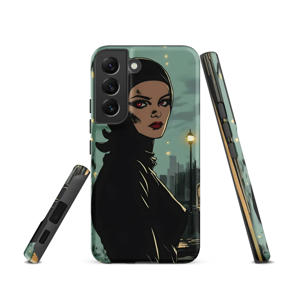 Shadows of Intrigue | Phone Case |  S22 | Tough Case | Matte