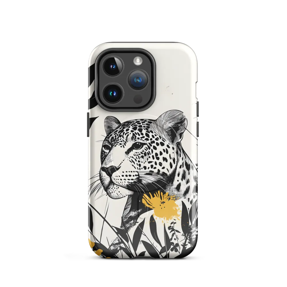 Majestic Leopard Amongst Flora