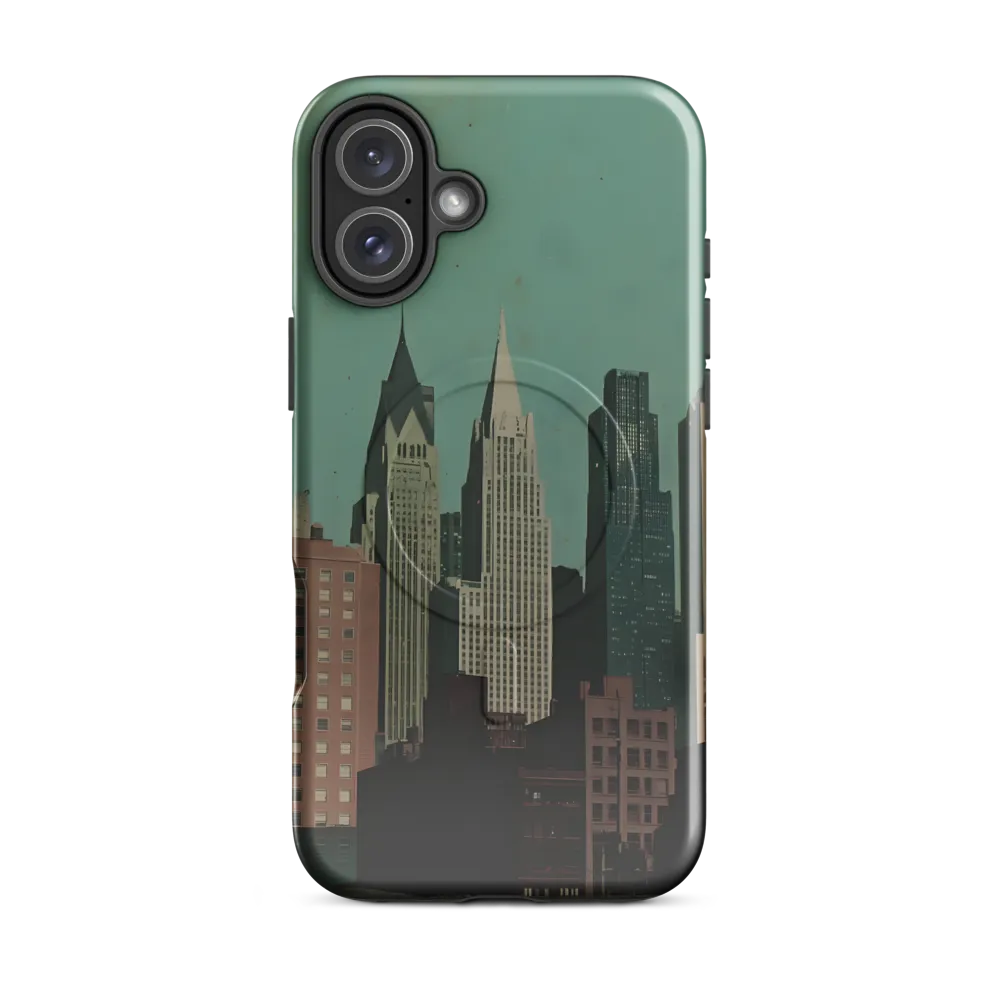 Urban Nostalgia: A Retro Cityscape
