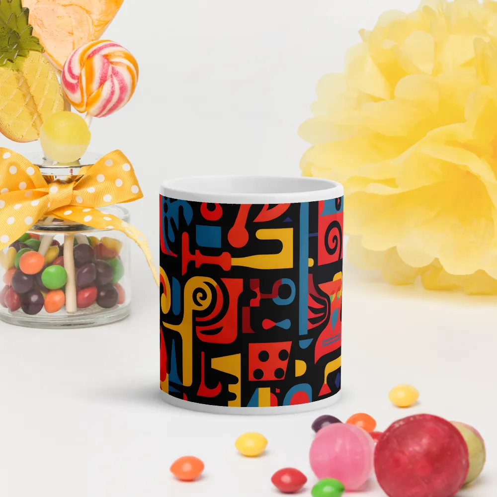 Mosaic of Playful Patterns | Mugs | Multiple Sizes & Colors