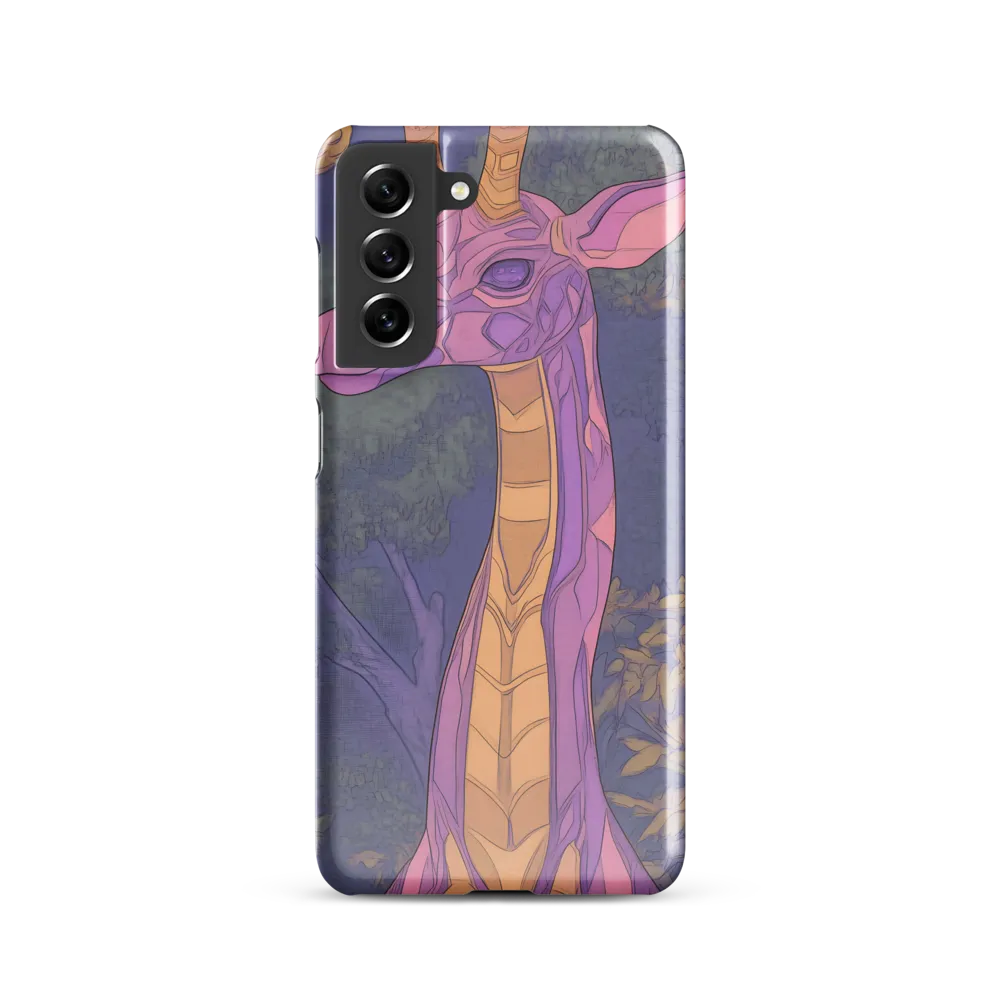 The Ethereal Giraffe | Phone Case |  S21 | Snap Case | Glossy