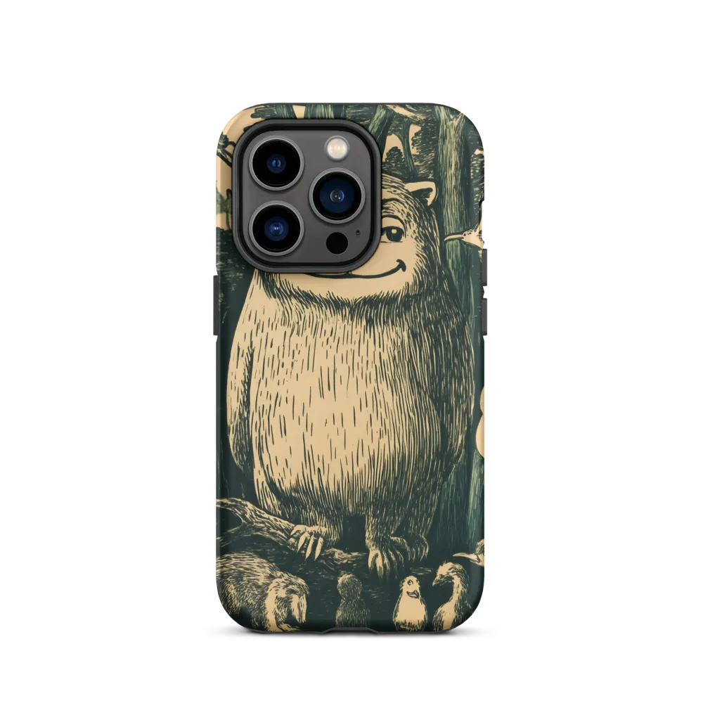 Forest Guardian: A Whimsical Encounter | Phone Case |  14 Pro | Tough Case | Matte