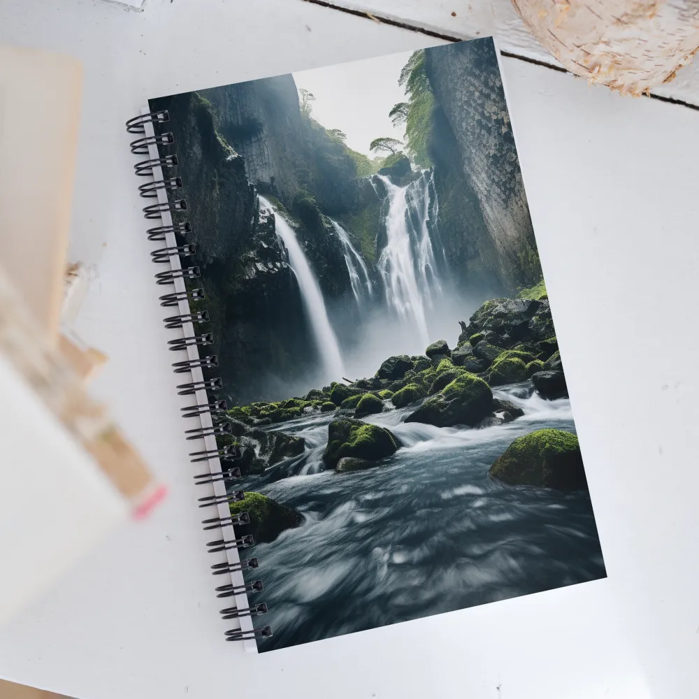 Whispers of the Falls | Spiral Notebook