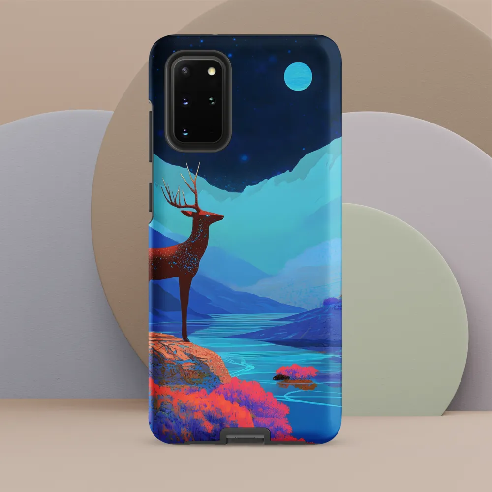 Cosmic Serenity: The Starlit Stag