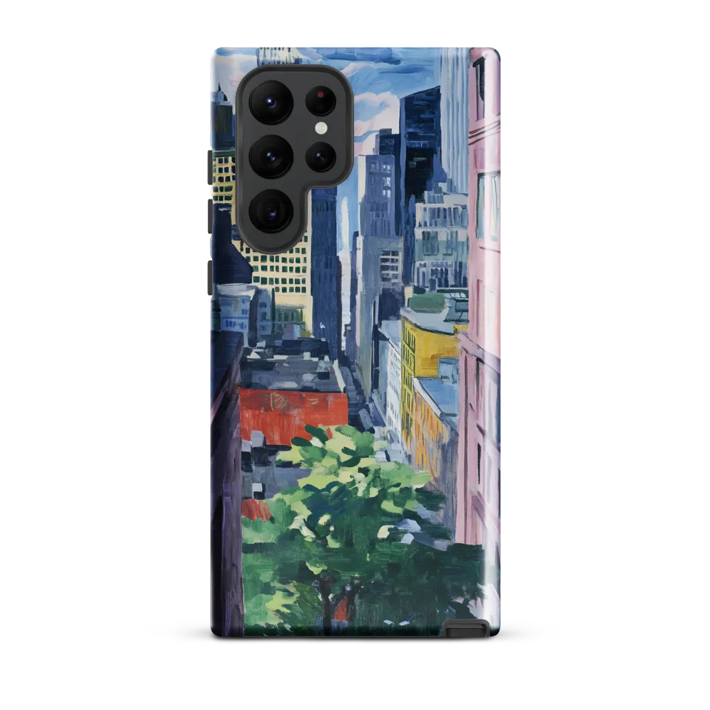 Urban Symphony: A Cityscape in Color