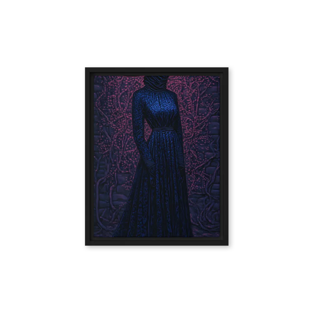 Veil of Enigma | Canvas with Black Frame | 11″×14″