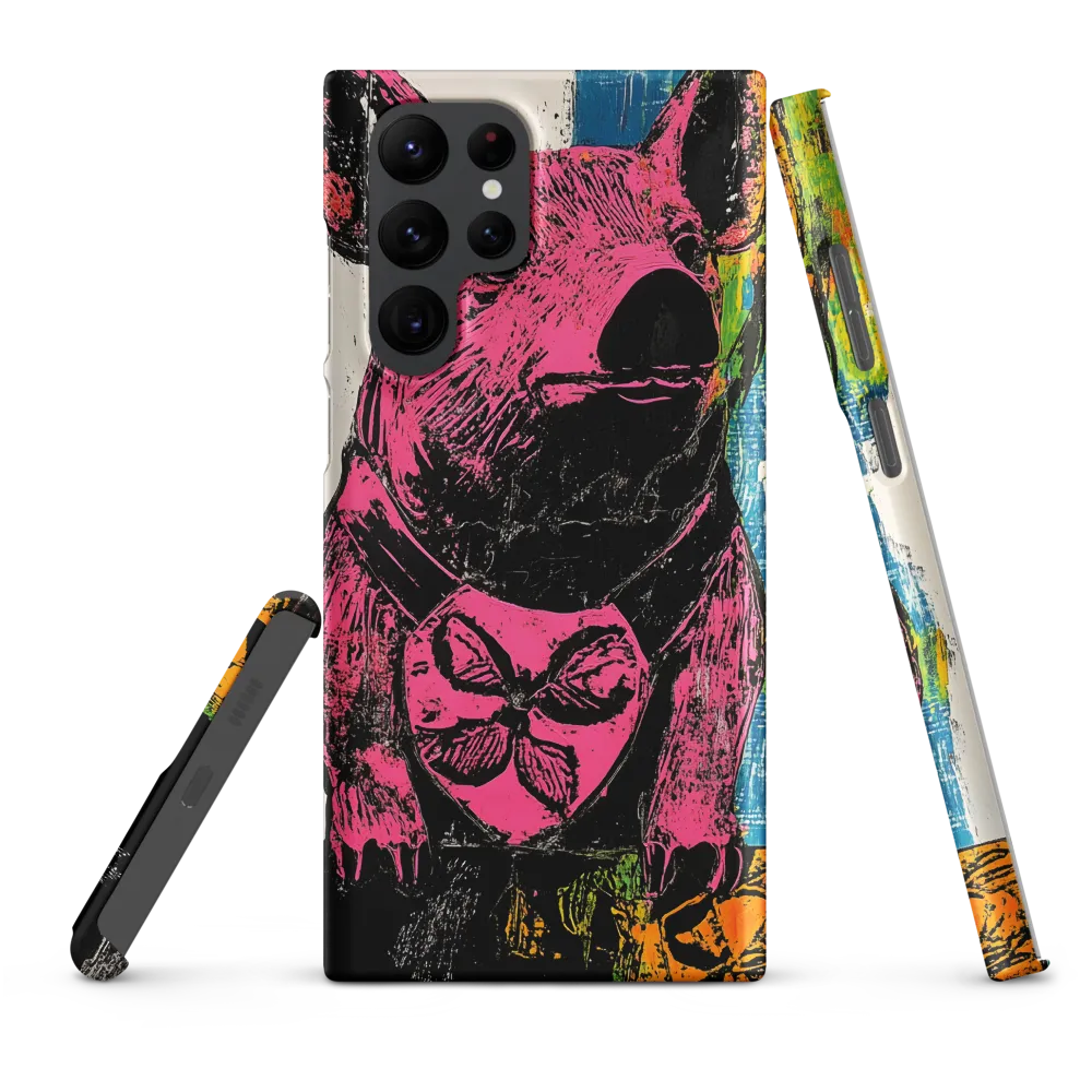 Vibrant Hearted Pig