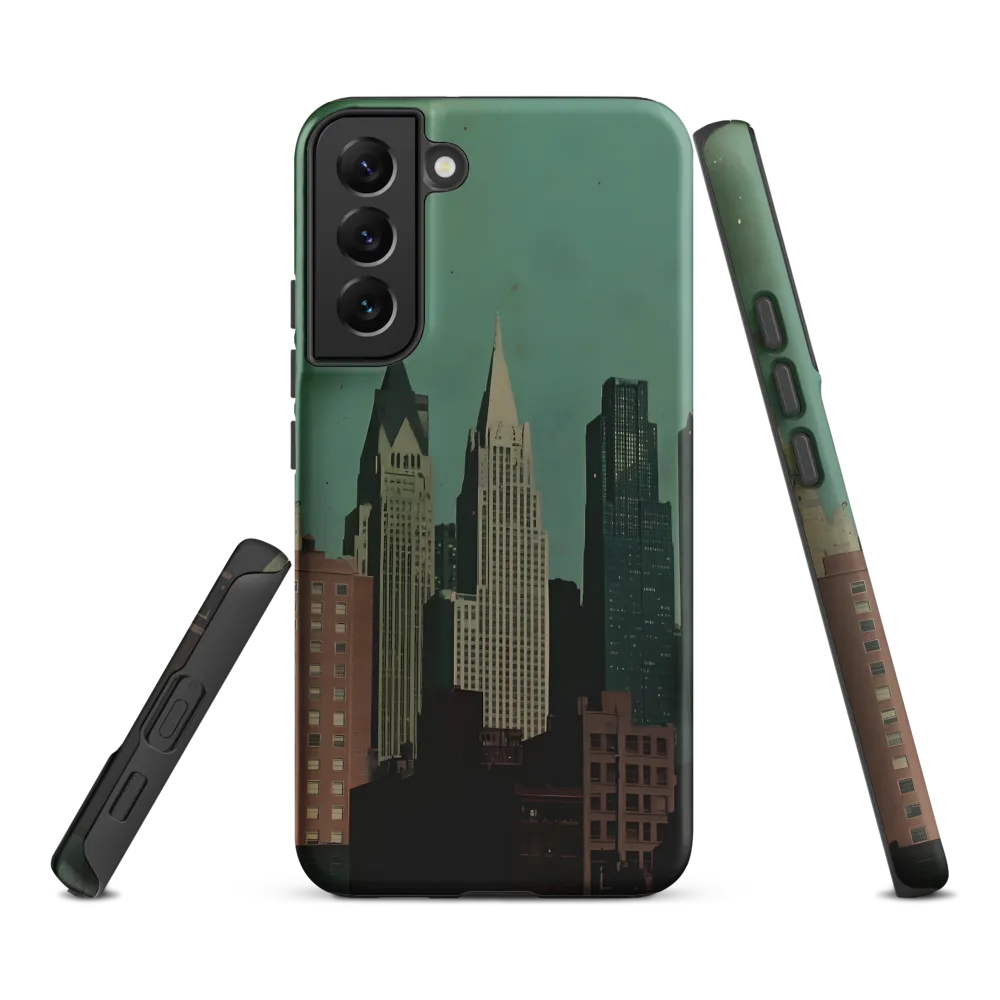 Urban Nostalgia: A Retro Cityscape
