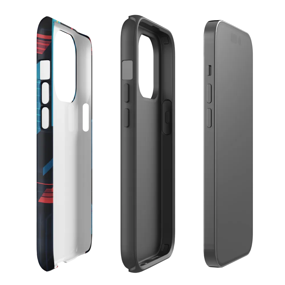 Symphony of Lines | Phone Case |  14 Pro | Tough Case | Matte