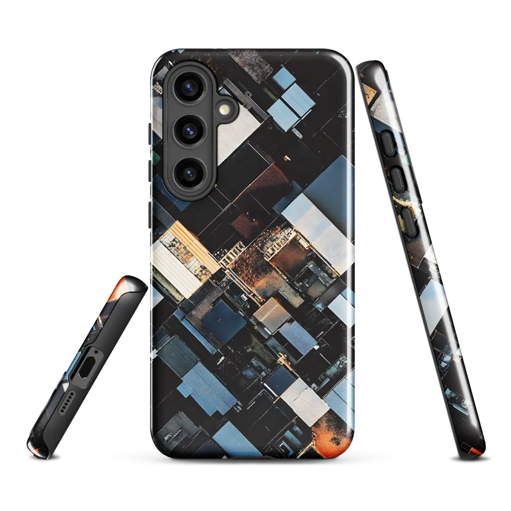 Urban Mosaic from Above