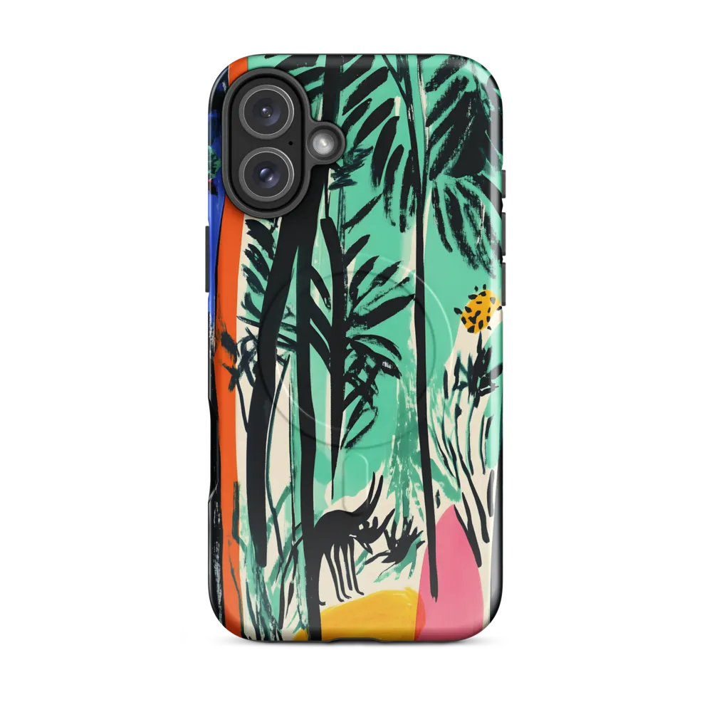 Whispers of the Jungle | Phone Case |  16 Plus | MagSafe® Tough Case | Glossy