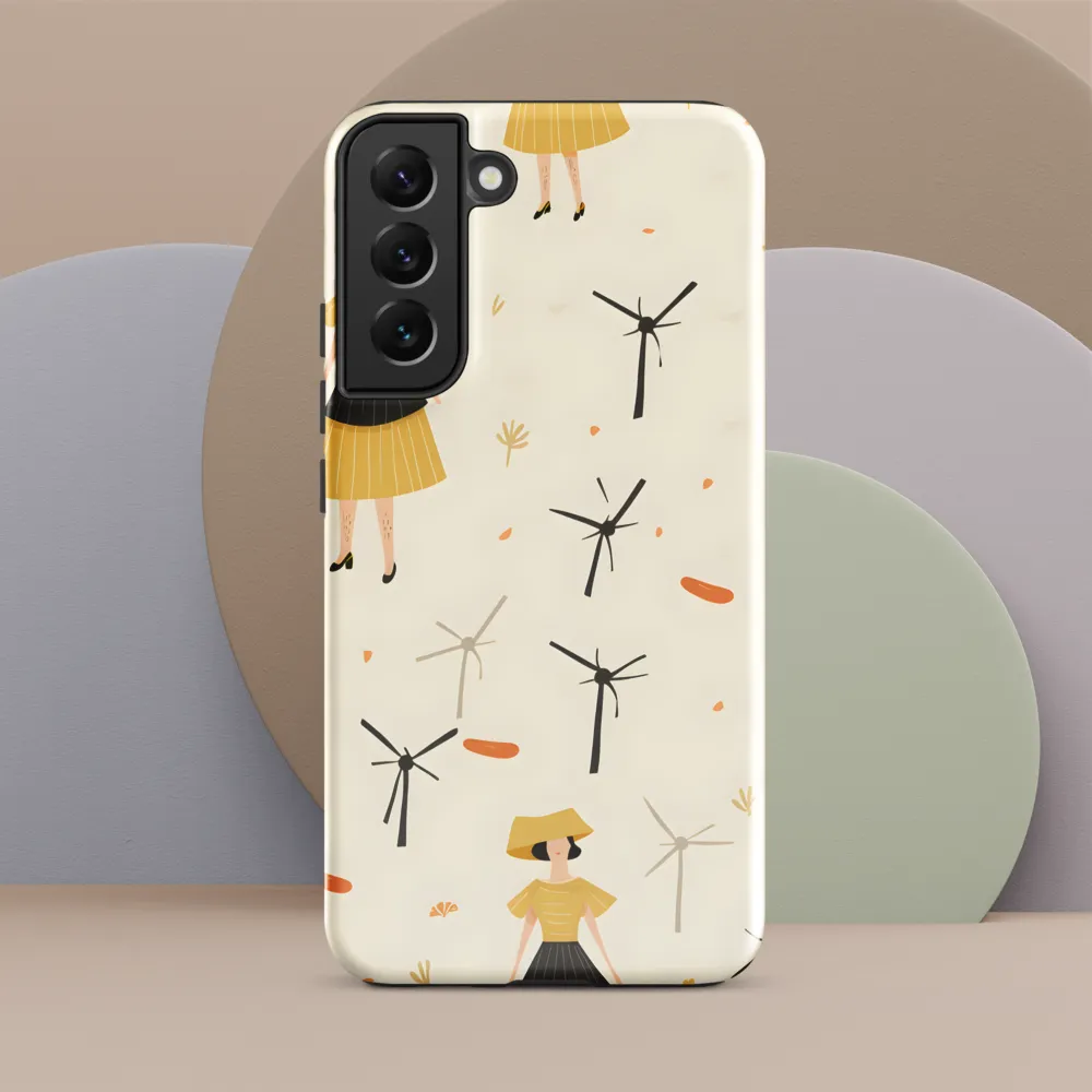 Whimsical Patterns of Nature and Femininity