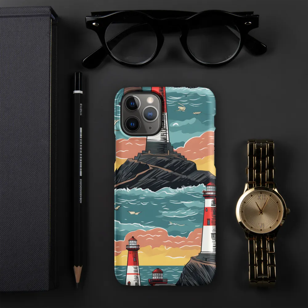 Lighthouses in a Whimsical Ocean