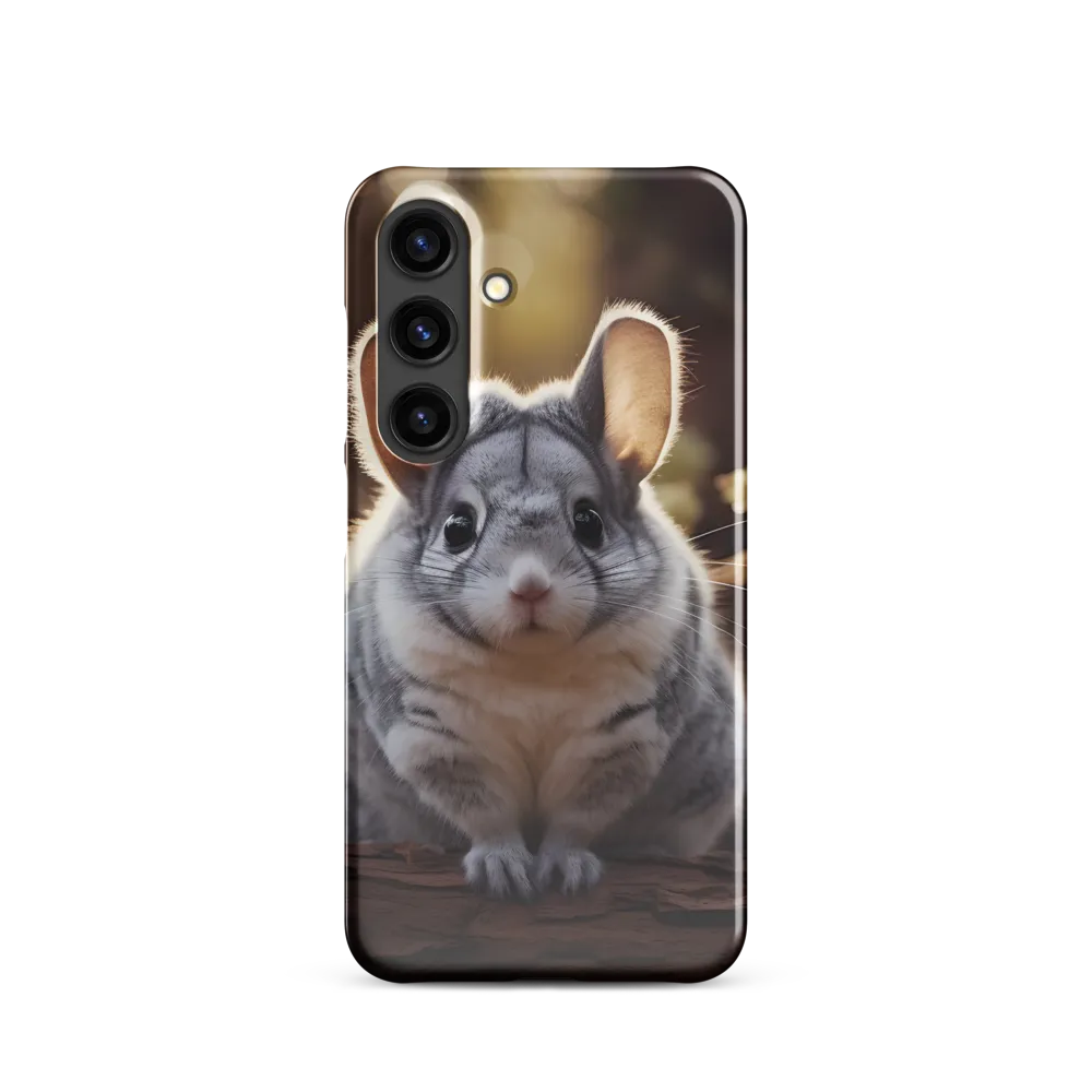 Curious Chinchilla in the Forest