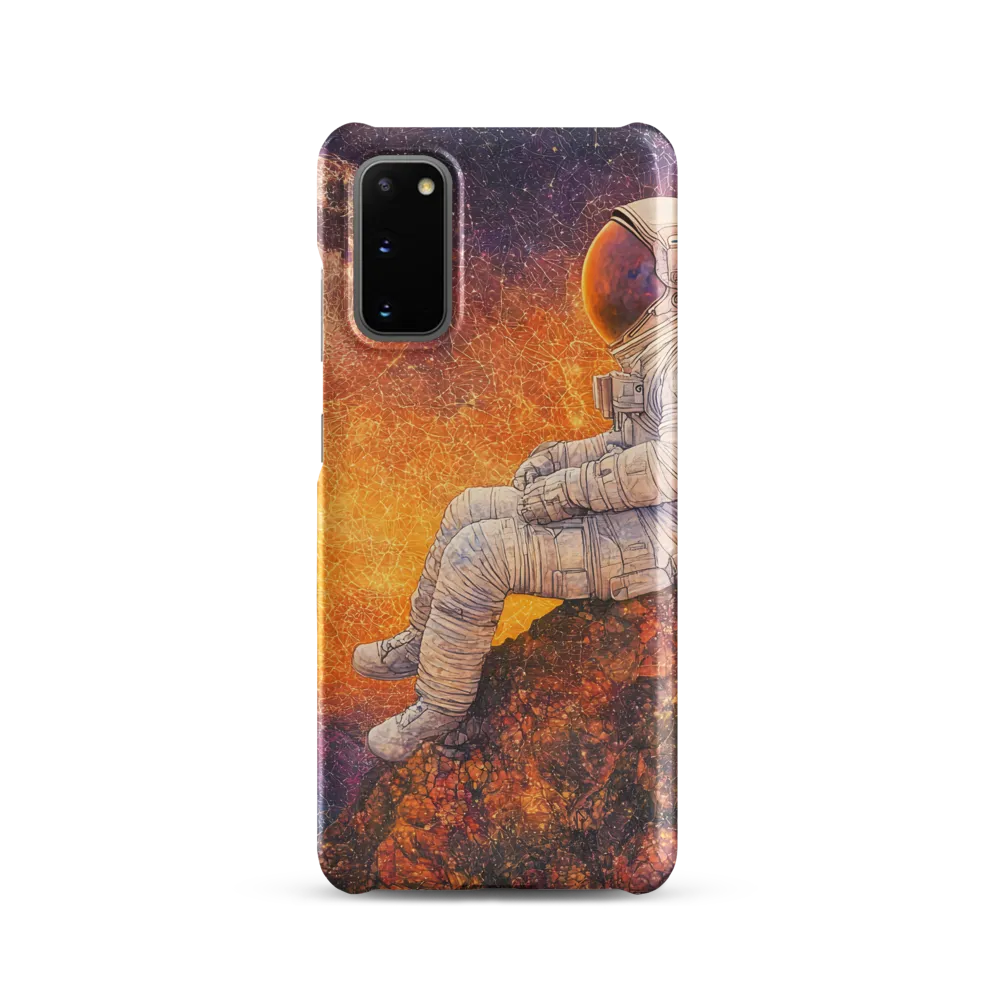 Cosmic Contemplation | Phone Case |  S20 | Snap Case | Matte