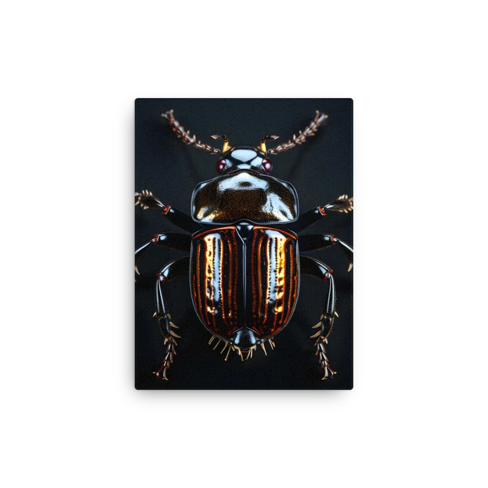 Luminous Insect Majesty | Thin Canvas | 9″×12″