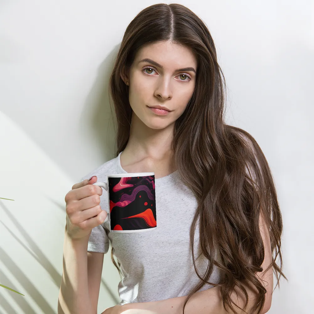 Whispers of Crimson Peaks | Mug with White inside | 11 oz