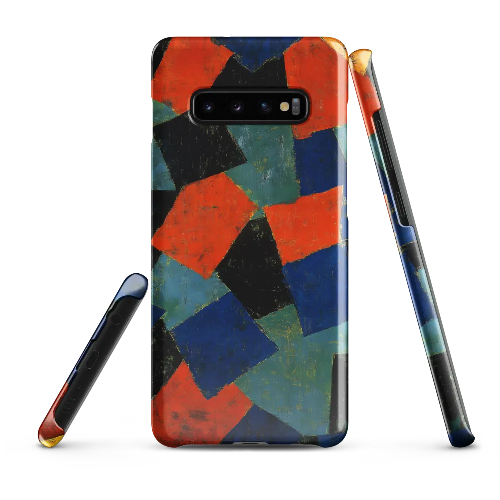 Dynamic Geometry in Color | Phone Case |  S10 Plus | Snap Case | Glossy