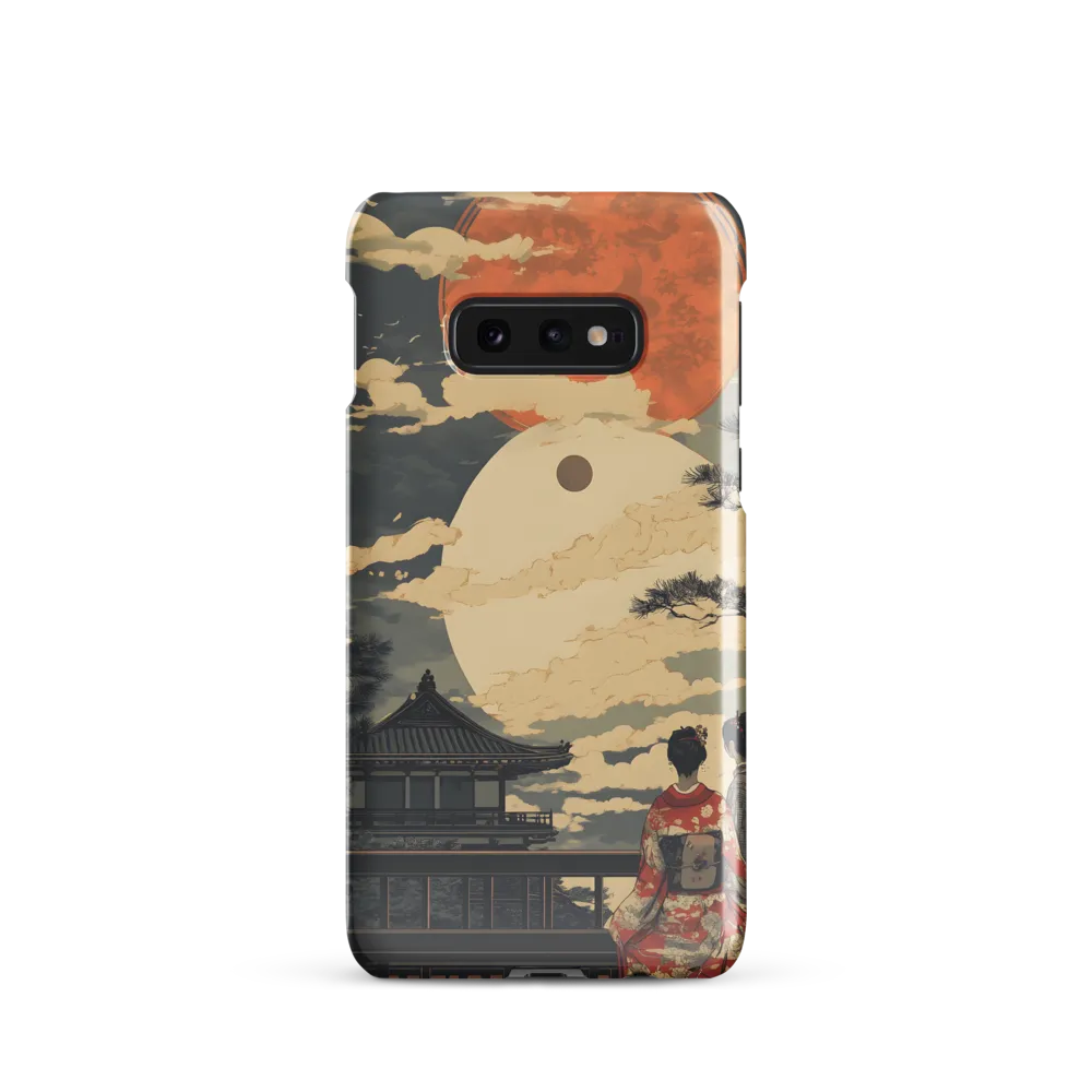 Under the Embrace of the Moon | Phone Case |  S10e | Snap Case | Glossy