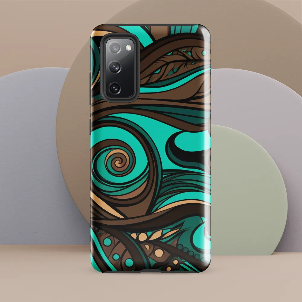 Fluctuating Currents | Phone Case |  S20 FE | Tough Case | Glossy