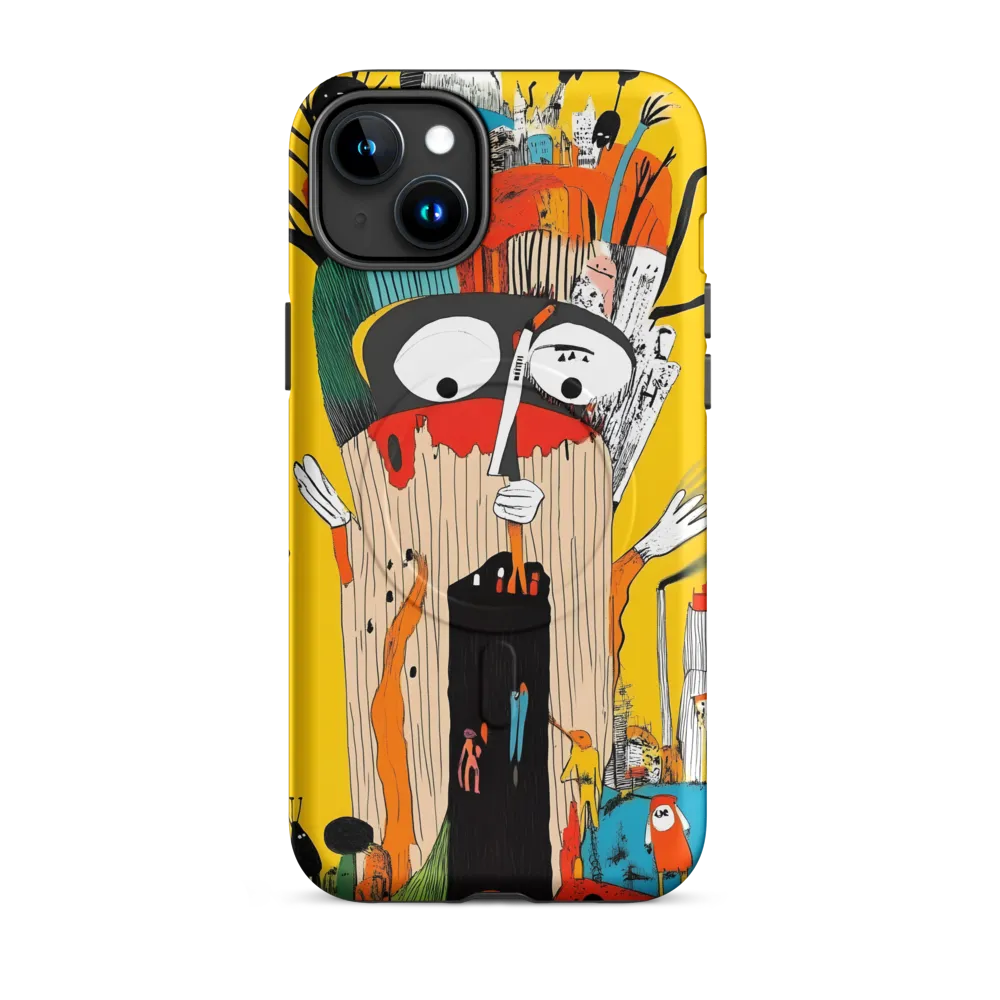 The Whimsical Tree of Imagination | Phone Case |  15 Plus | MagSafe® Tough Case | Matte