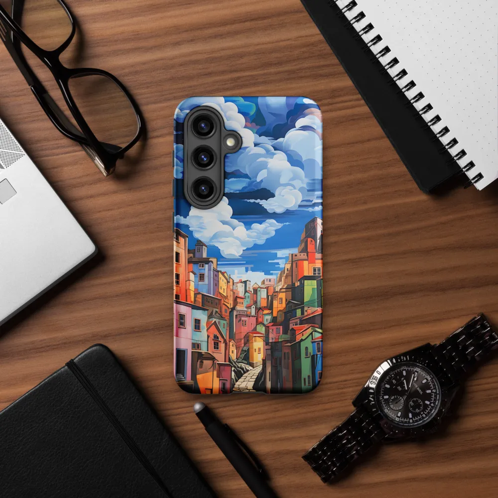 Whimsical Heights: A Vibrant Cityscape