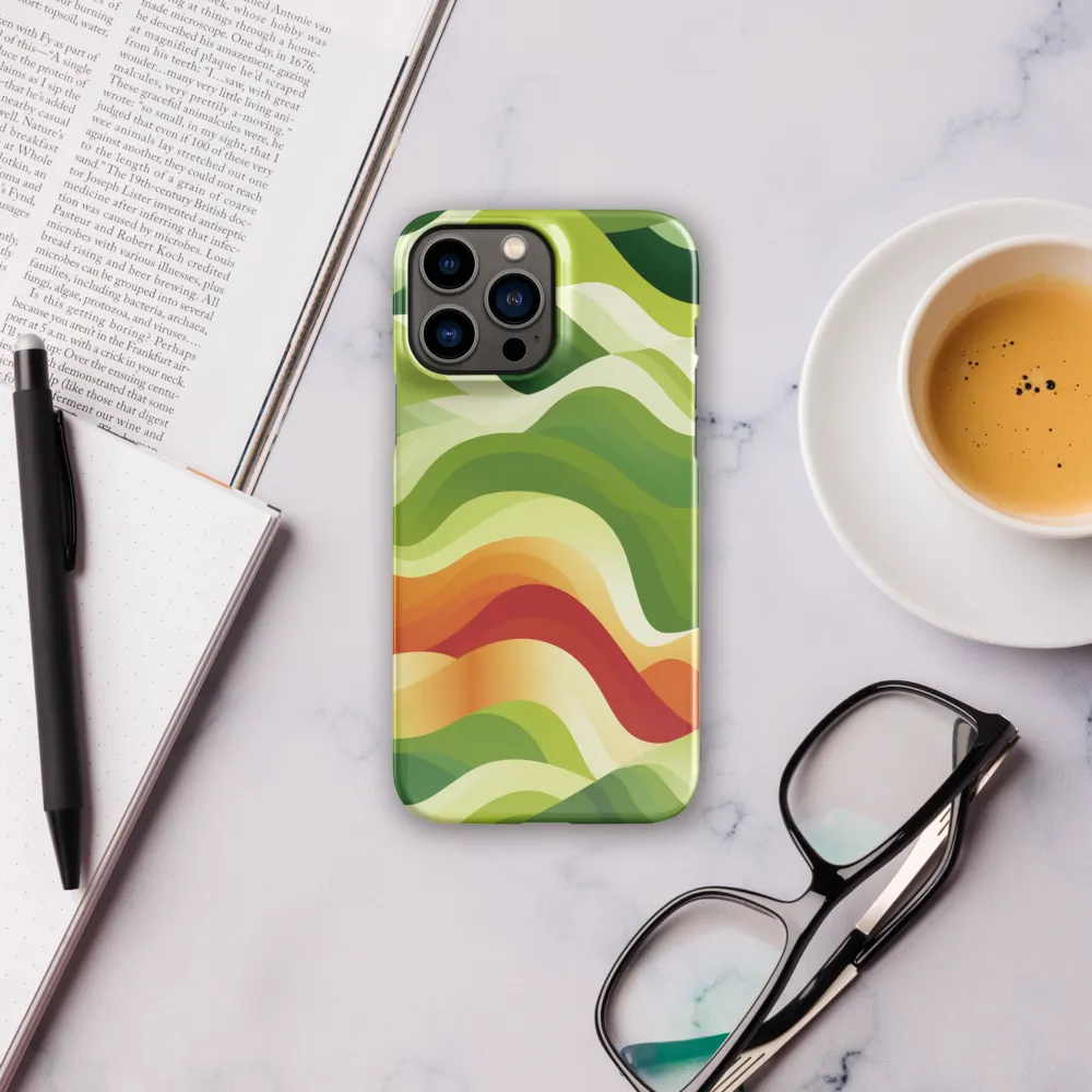 Waves of Nature | Phone Case |  13 Pro Max | Snap Case | Glossy