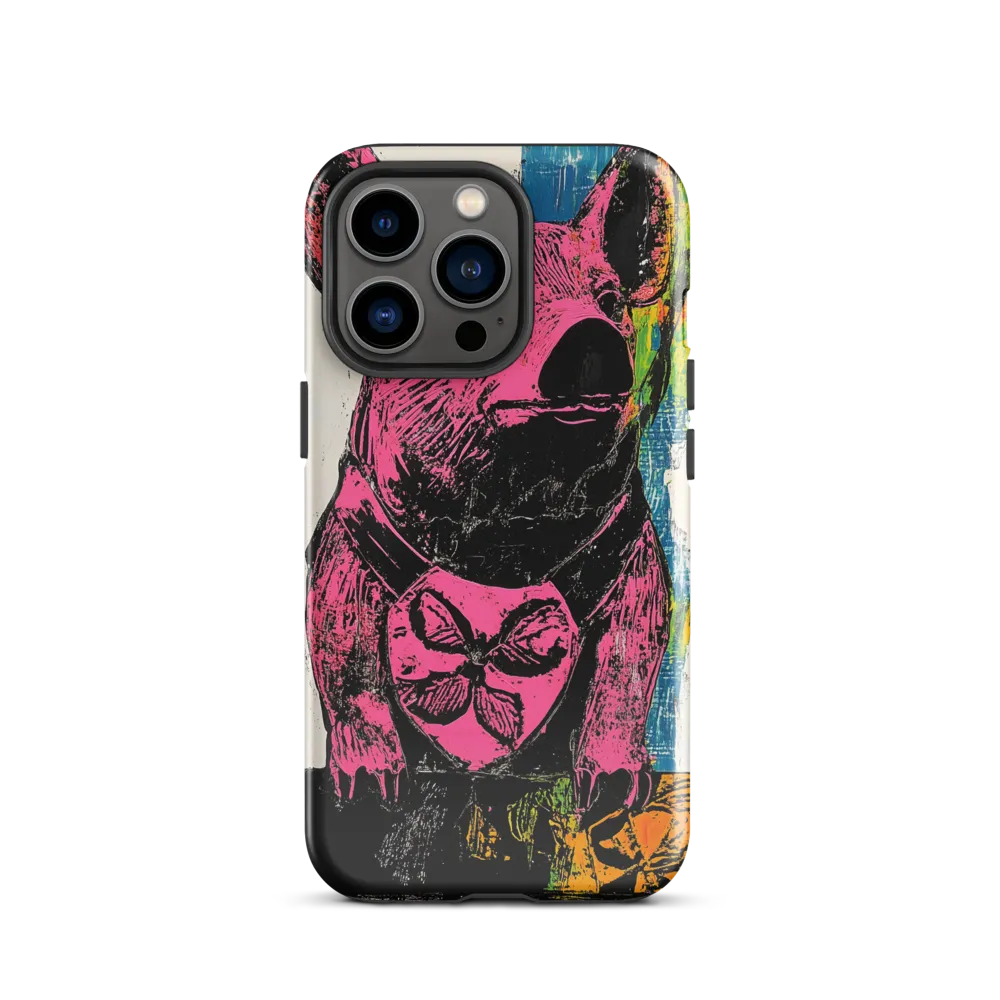 Vibrant Hearted Pig