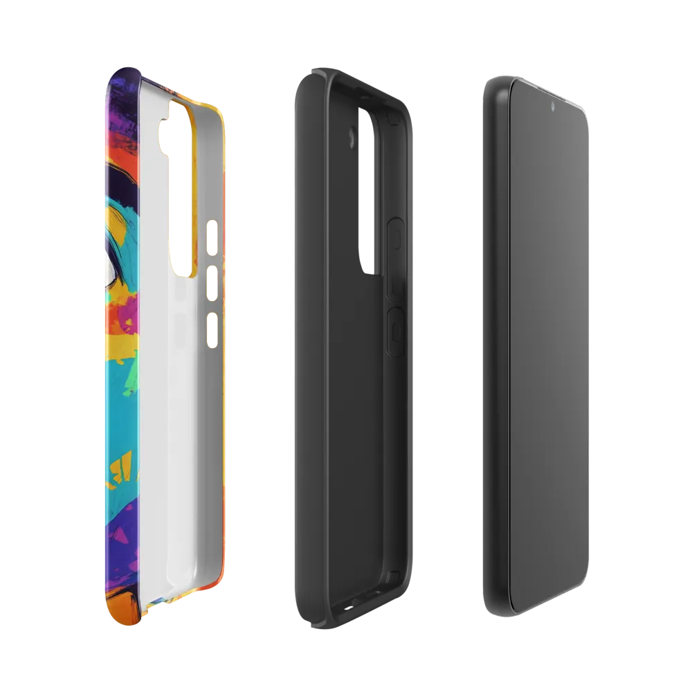 Whispers of Curiosity | Phone Case |  S22 | Tough Case | Glossy
