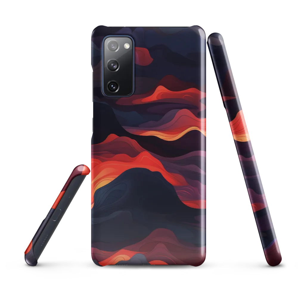 Ethereal Waves of Color | Phone Case |  S20 FE | Snap Case | Glossy